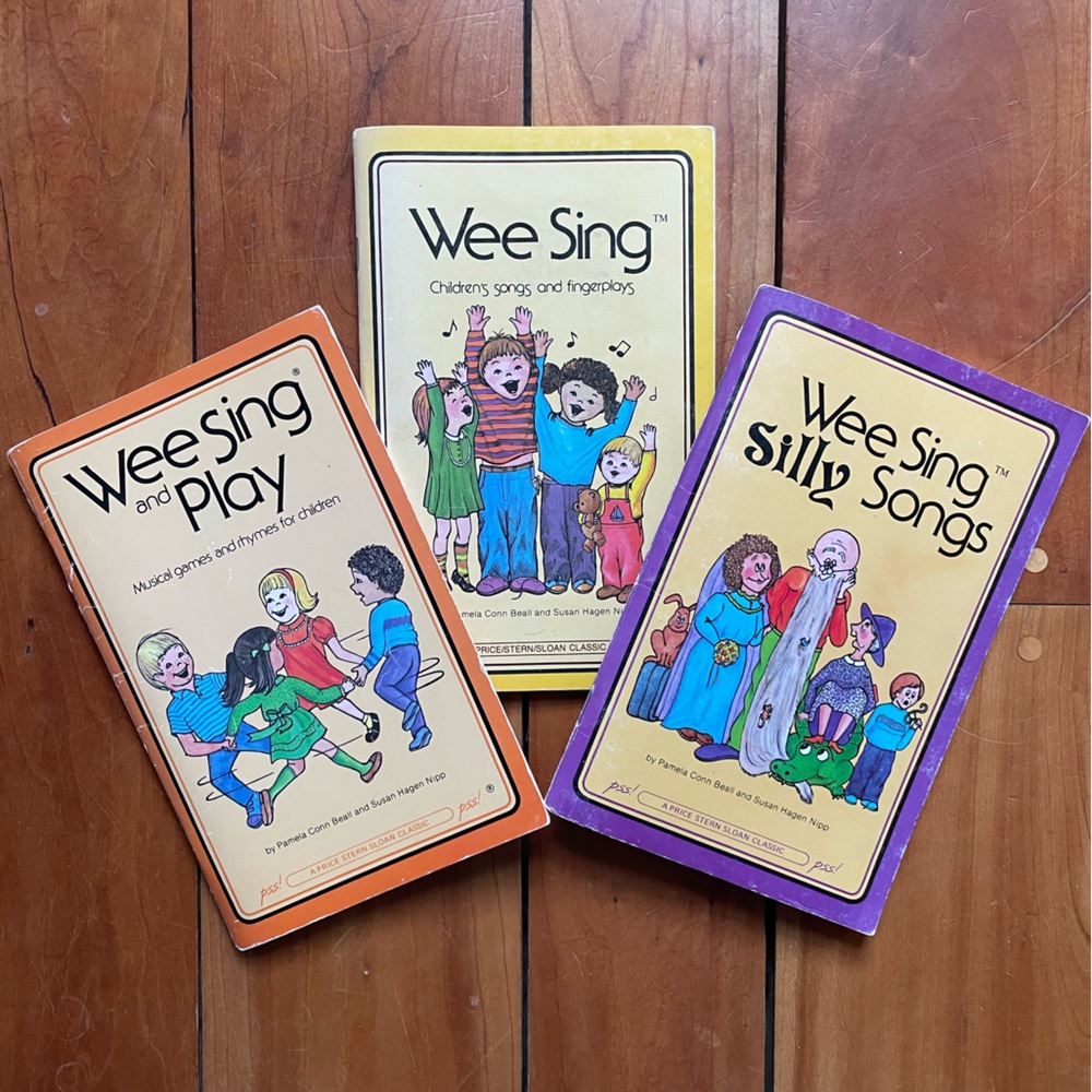 Vintage Wee Sing Book Bundle (3)